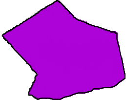 Mapa del municipio de Nueva Frontera, Santa Barbara
